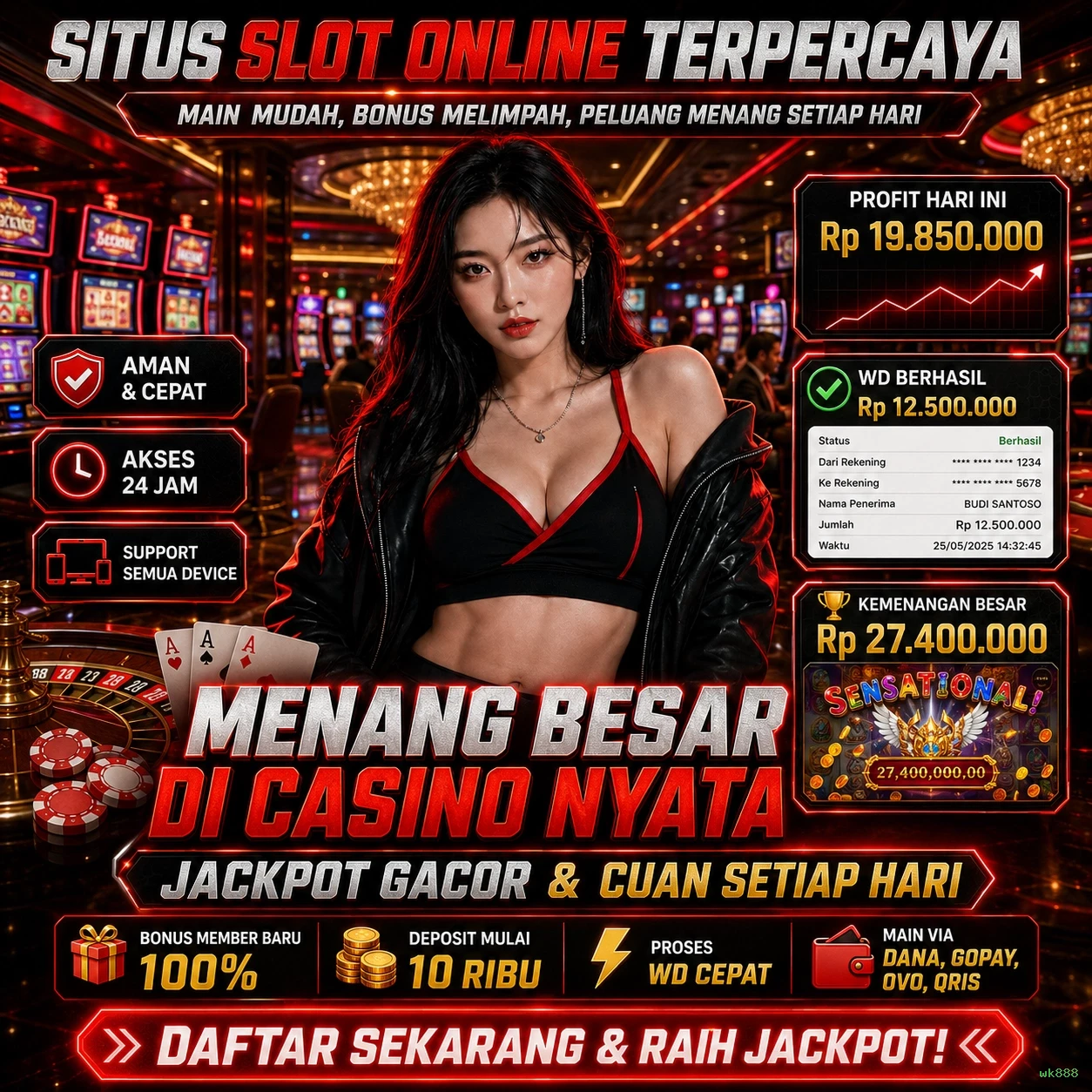wk888 Platform Game Terpercaya untuk Pemain Indonesia